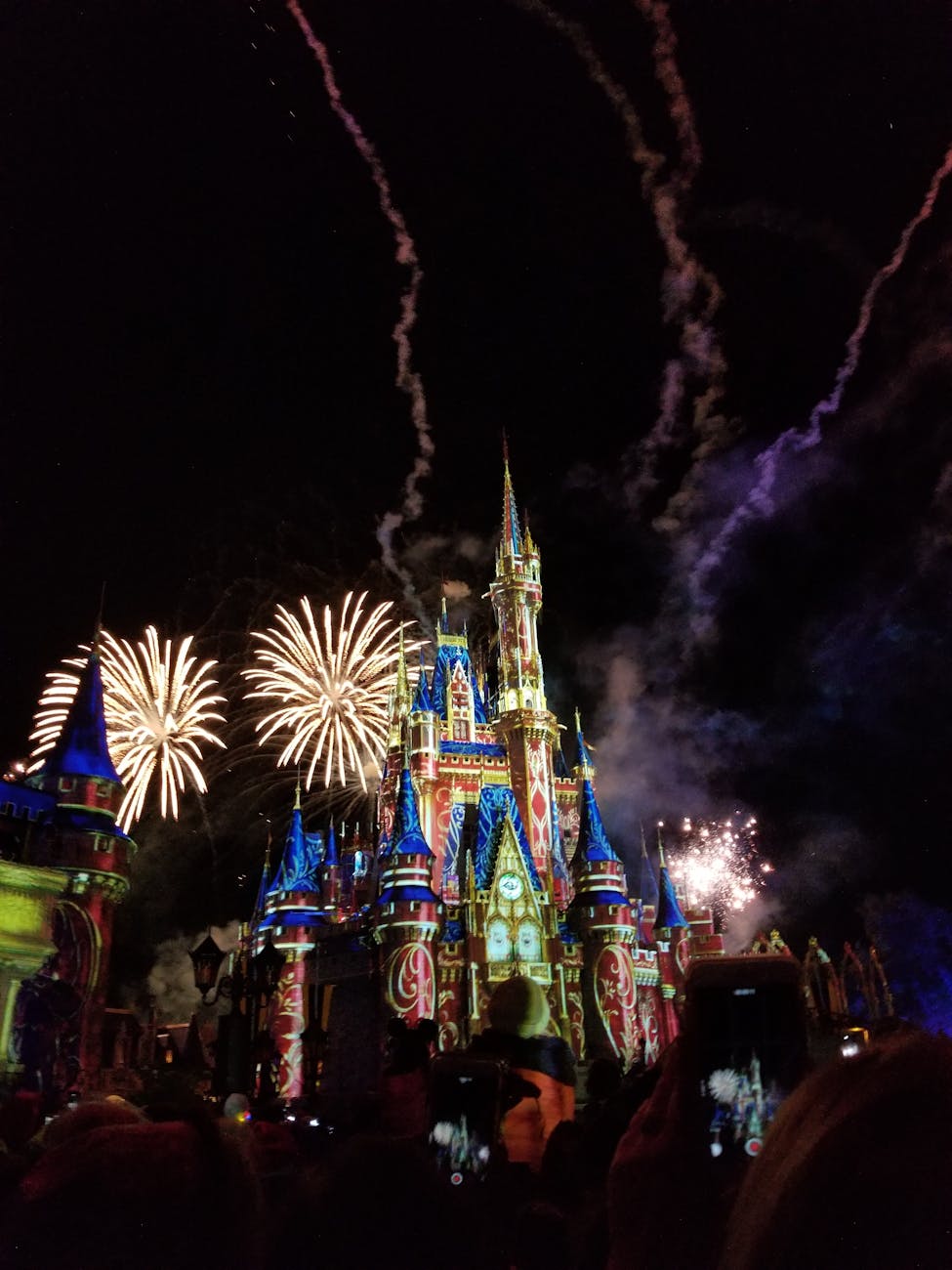 photograph of disneyland