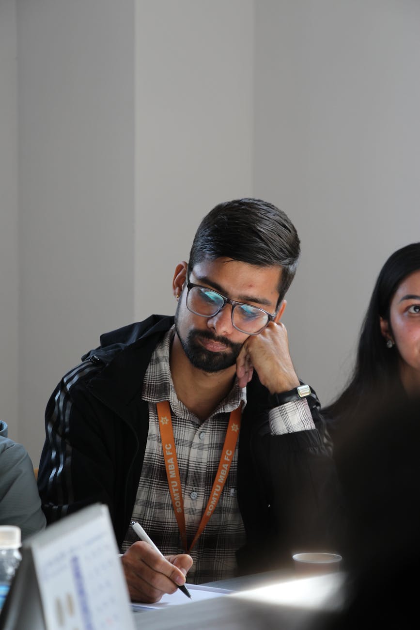 engaged students attending a seminar discussion