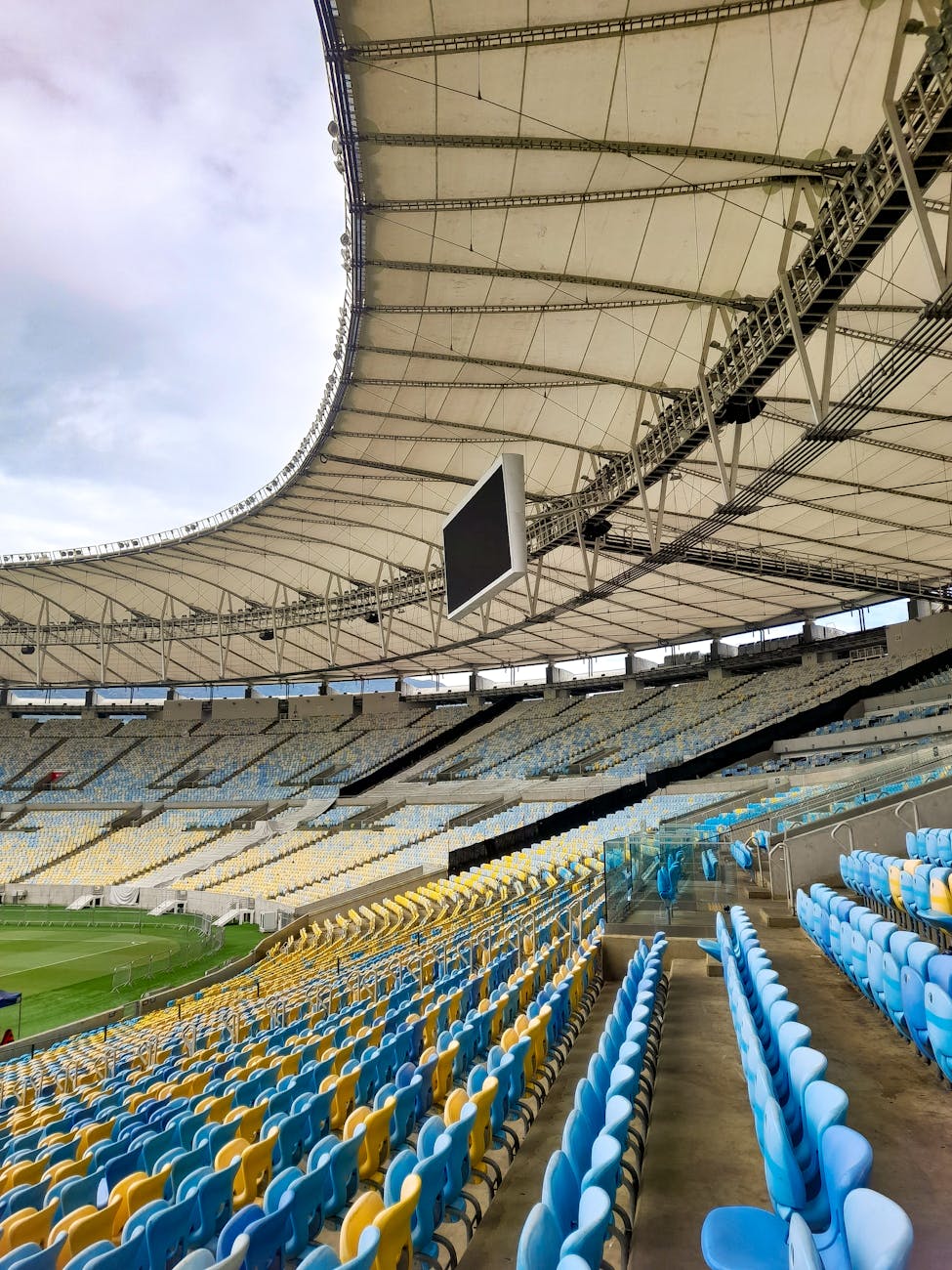 panoramic view of maracana stadium